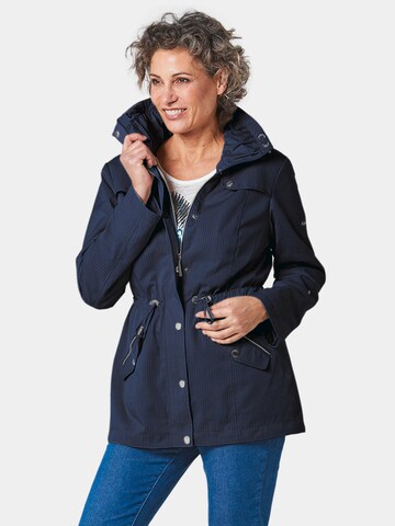 Goldner Between-Season Jacket in Blue: front