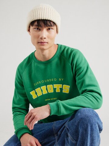 Derbe Sweatshirt 'SBI' in Grün: Vorderseite