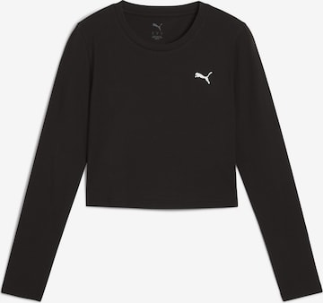 T-shirt 'Wardrobe Ess' PUMA en noir : devant