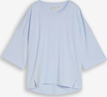 TOM TAILOR DENIM Shirt in Blue: front