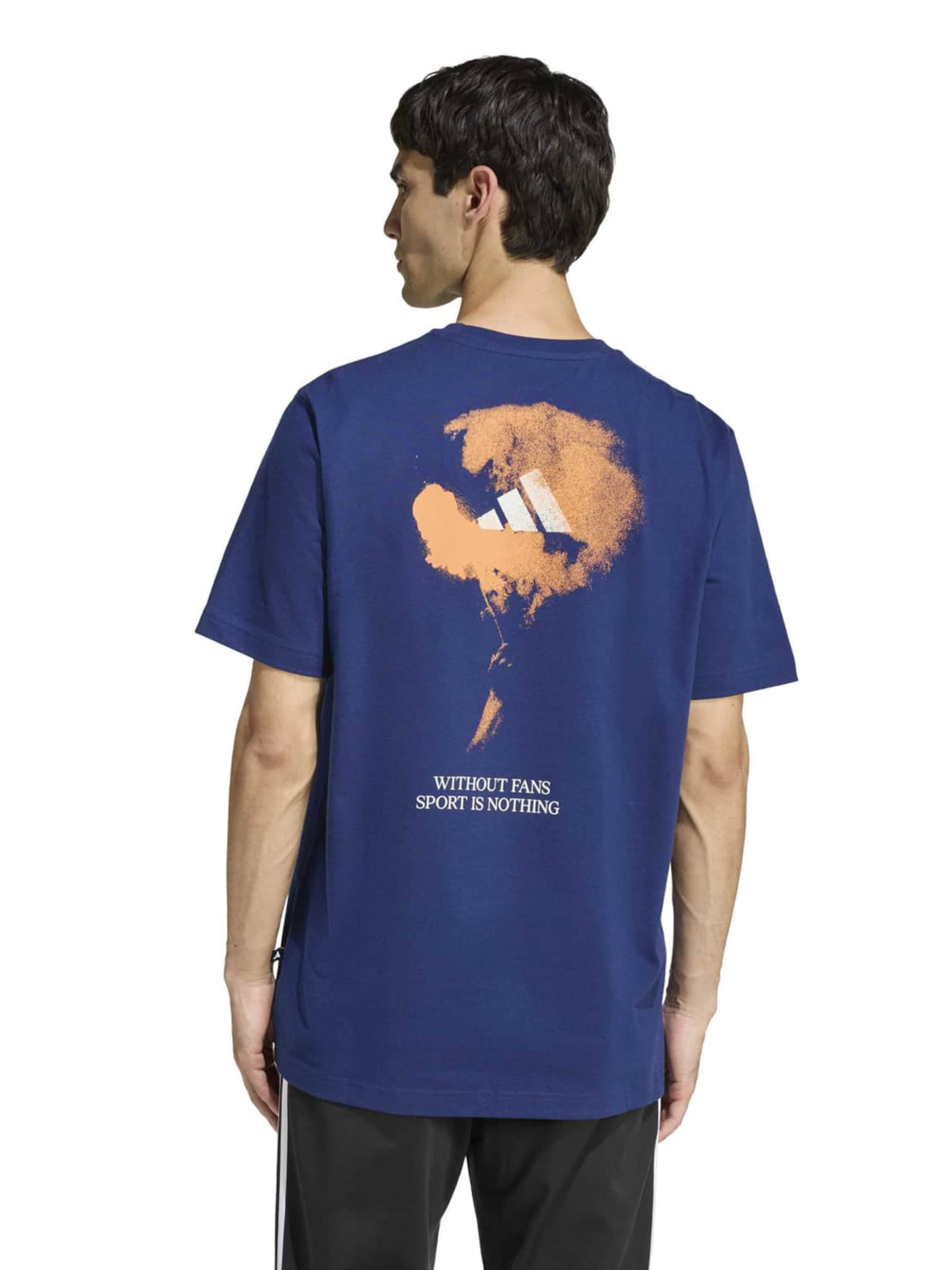 ADIDAS SPORTSWEAR Funktionsskjorte 'STAD' i blå: forside