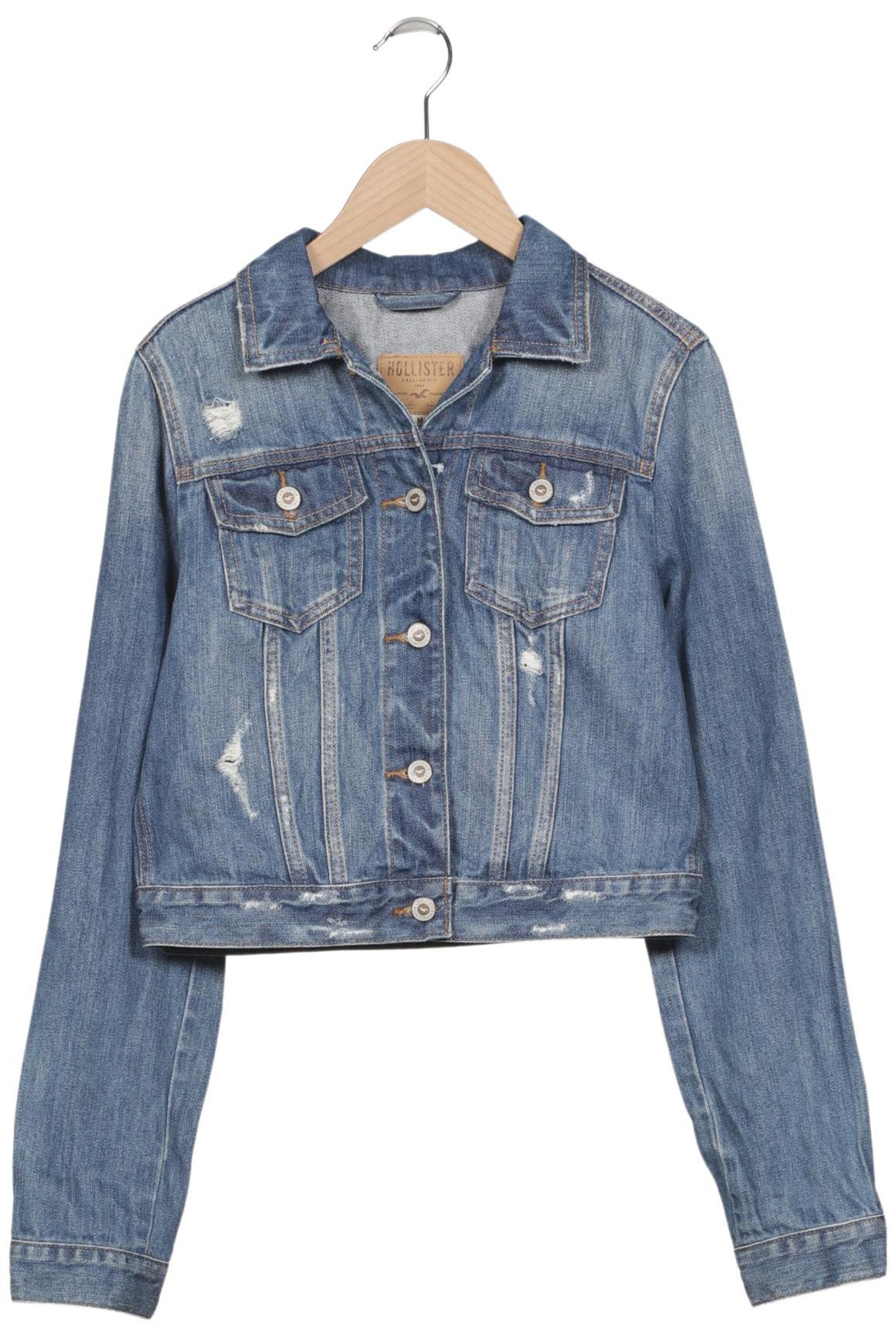 HOLLISTER Jacket & Coat in M in Blue: front