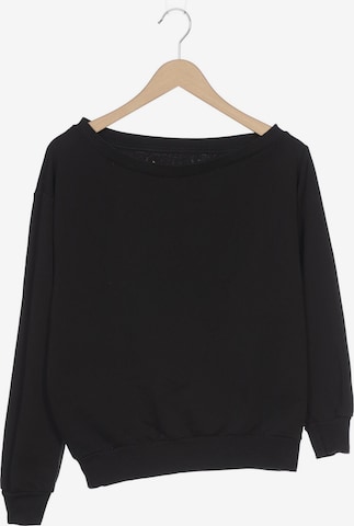 even&odd Sweatshirt & Zip-Up Hoodie in L in Black: front