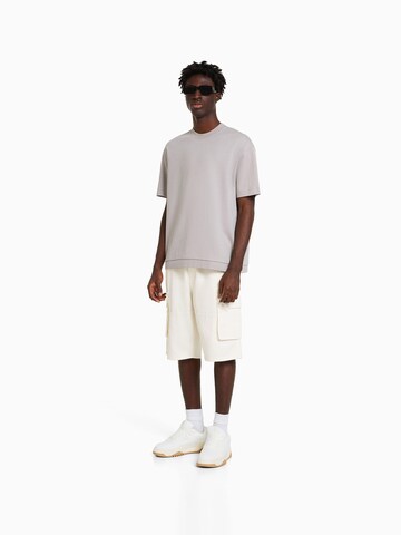 Bershka Loosefit Cargo farmer - bézs