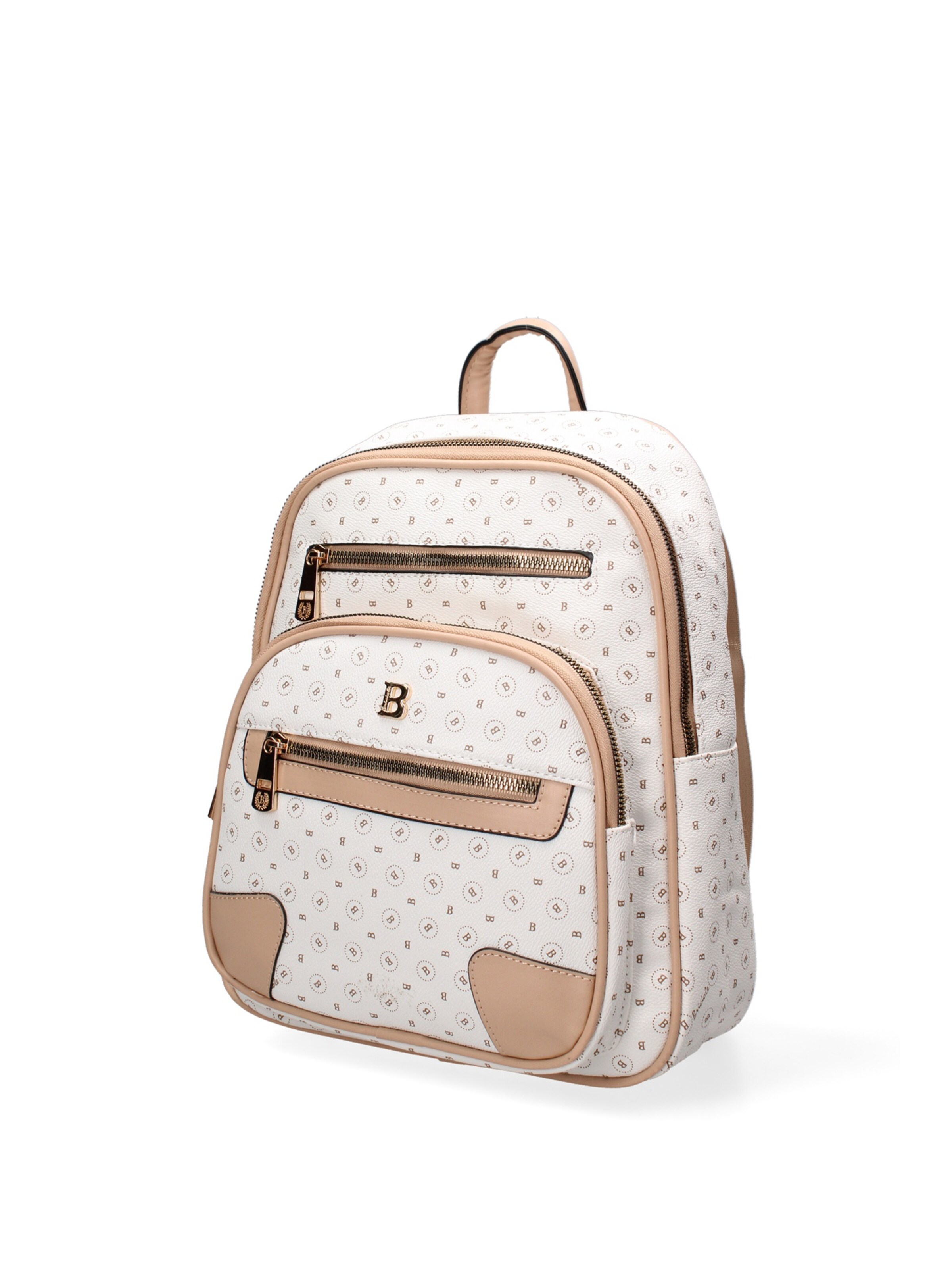 Zaino di Briciole in bianco: frontale