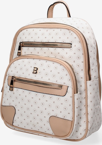 Briciole Rucksack in Weiß: Vorderseite