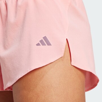 ADIDAS PERFORMANCE Обычный Спортивные штаны 'Adizero' в Ярко-розовый