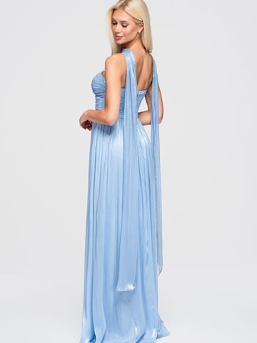 Ombre Abendkleid‌‌‌‌‌‌ in Blau