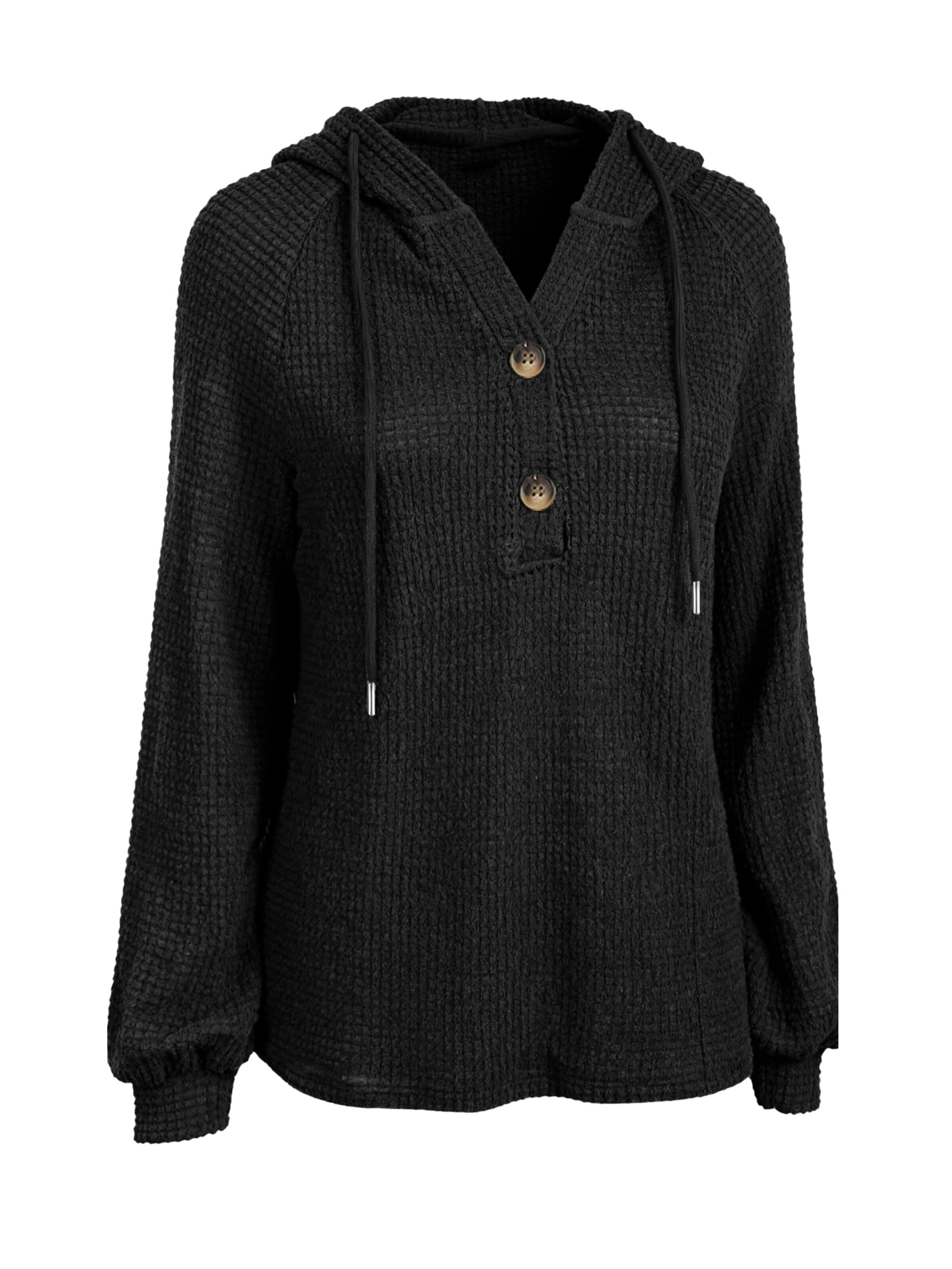 MEETWEE Sweater in Black: front