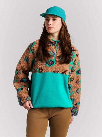 PROTEST Sports sweatshirt 'PRTDotty' in Green