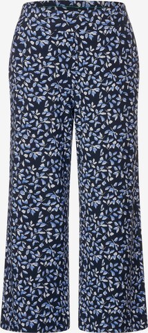 CECIL Wide leg Broek 'Neele' in Blauw: voorkant