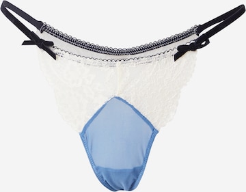 WILD LOVERS Στρινγκ 'LILITH' σε μπλε: μπροστά