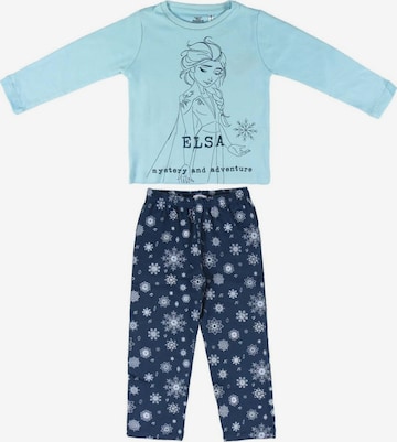 Disney Frozen Pajamas in Blue: front