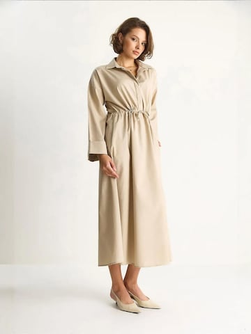 Bianco Lucci Blousejurk in Beige