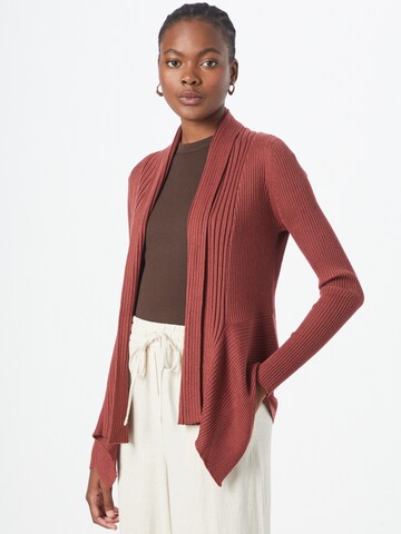 Cardigan ESPRIT en marron : devant