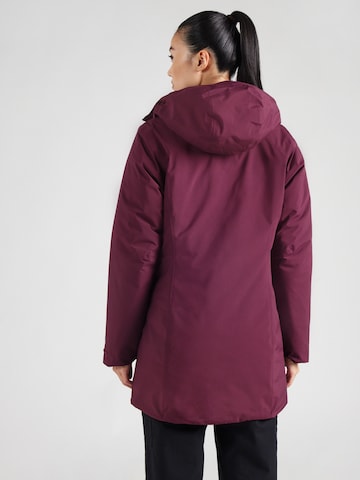 Veste outdoor 'HEIDELSTEIN' JACK WOLFSKIN en rouge