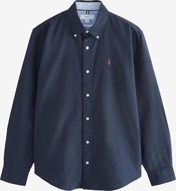 NextRegular Fit Košulja - plava boja: prednji dio