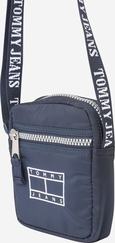 Tommy Jeans - Mala de ombro 'Heritage' em azul