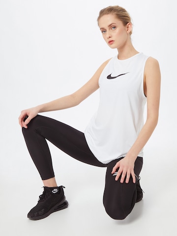 NIKE Sports Top 'Pro' in White