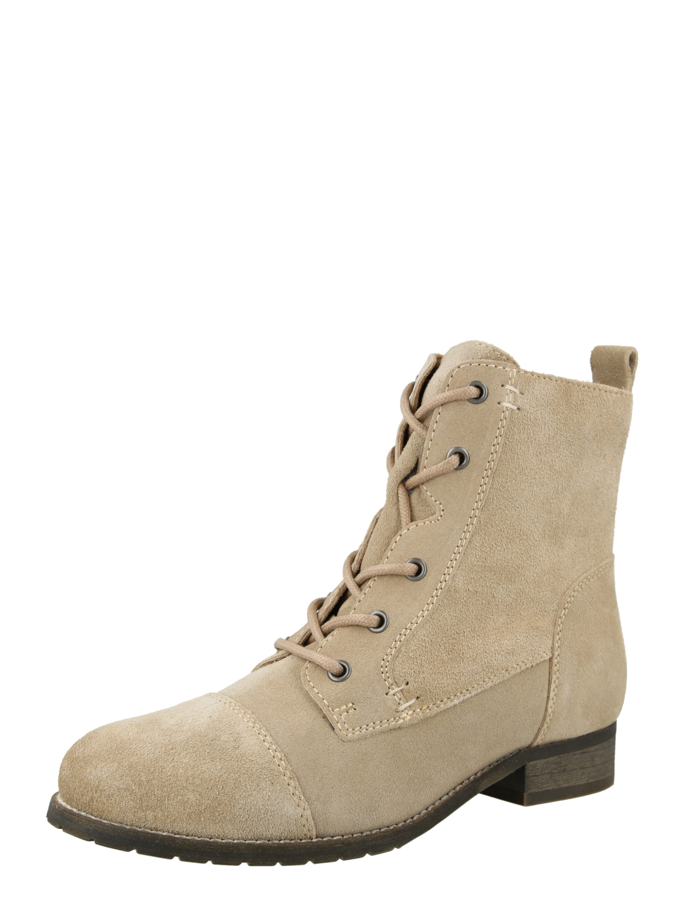 ABOUT YOU Fűzős rövid szárú csizmák 'Enie' - bézs: elől