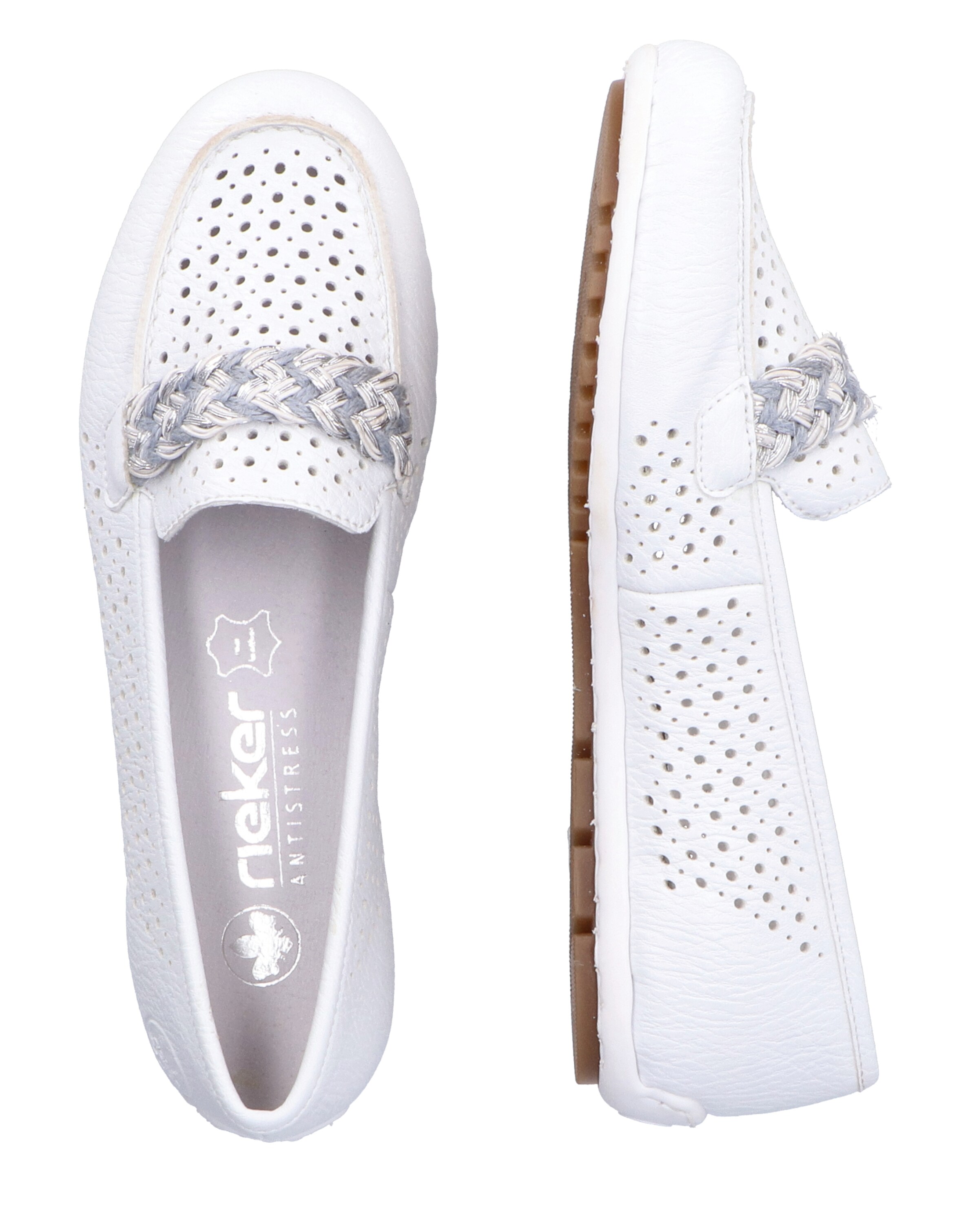 Rieker Slipper in Weiß