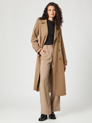 Guido Maria Kretschmer Women Between-Seasons Coat 'Agathe' in Brown: front