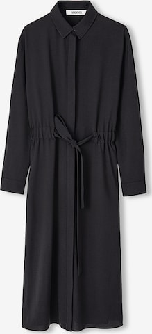 Ipekyol Shirt Dress in Black: front