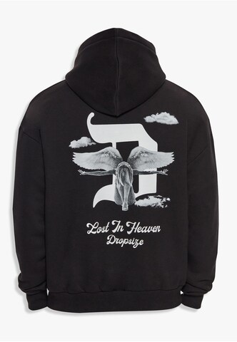 Dropsize Sweatshirt 'Lost in Heaven' in Black