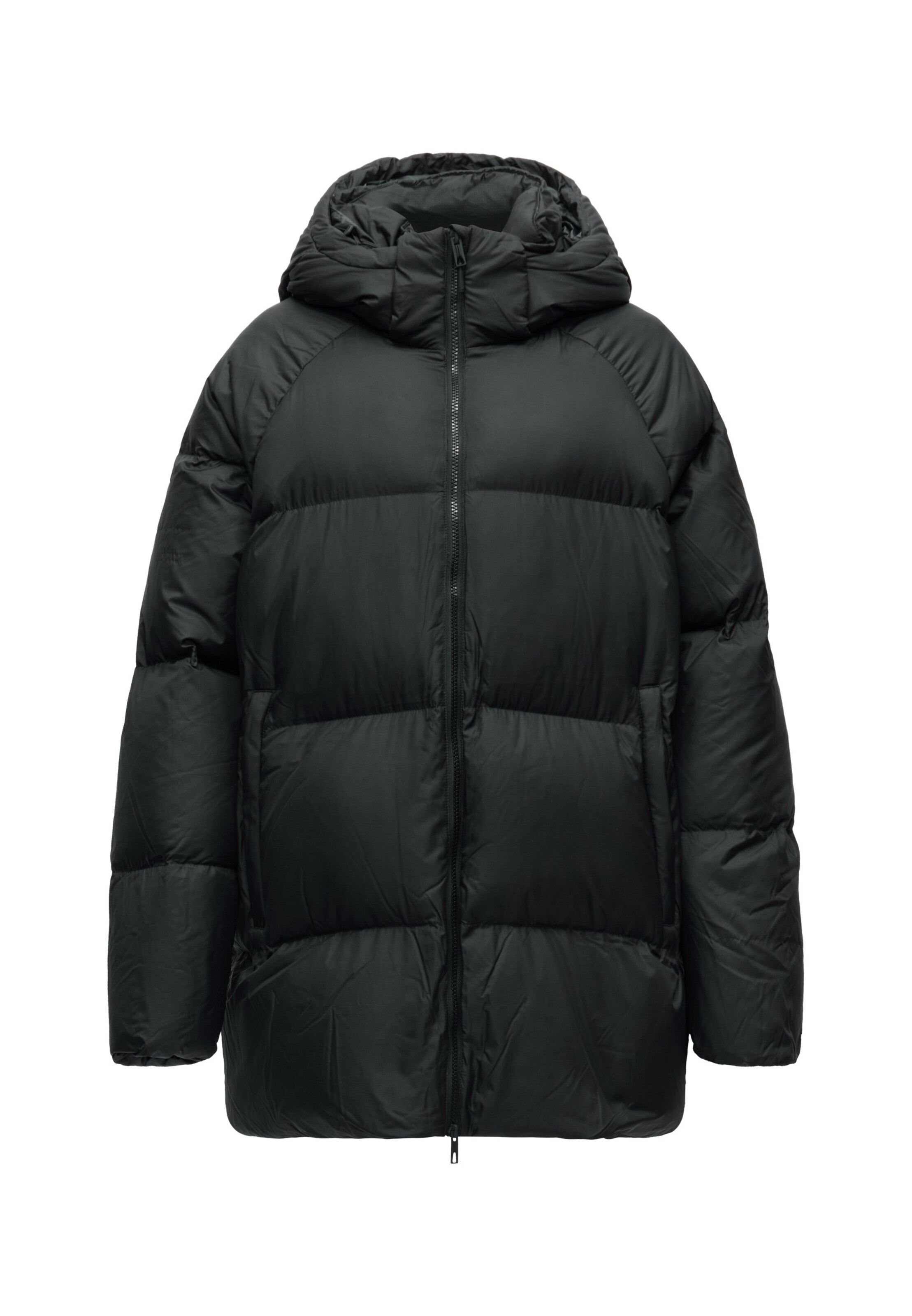 4F Outdoor jacket in Black: front