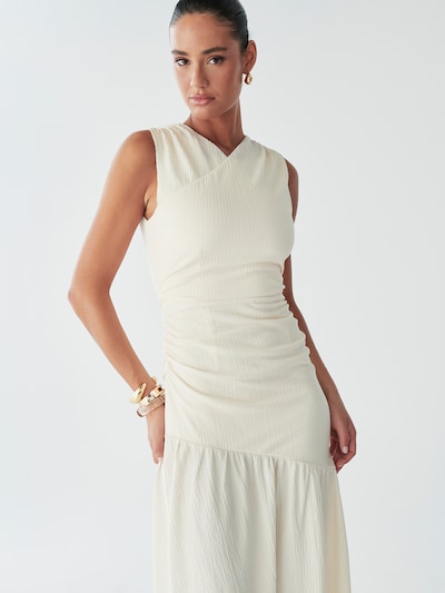 BWLDR Robe 'Tia' en blanc cassé, Vue avec produit