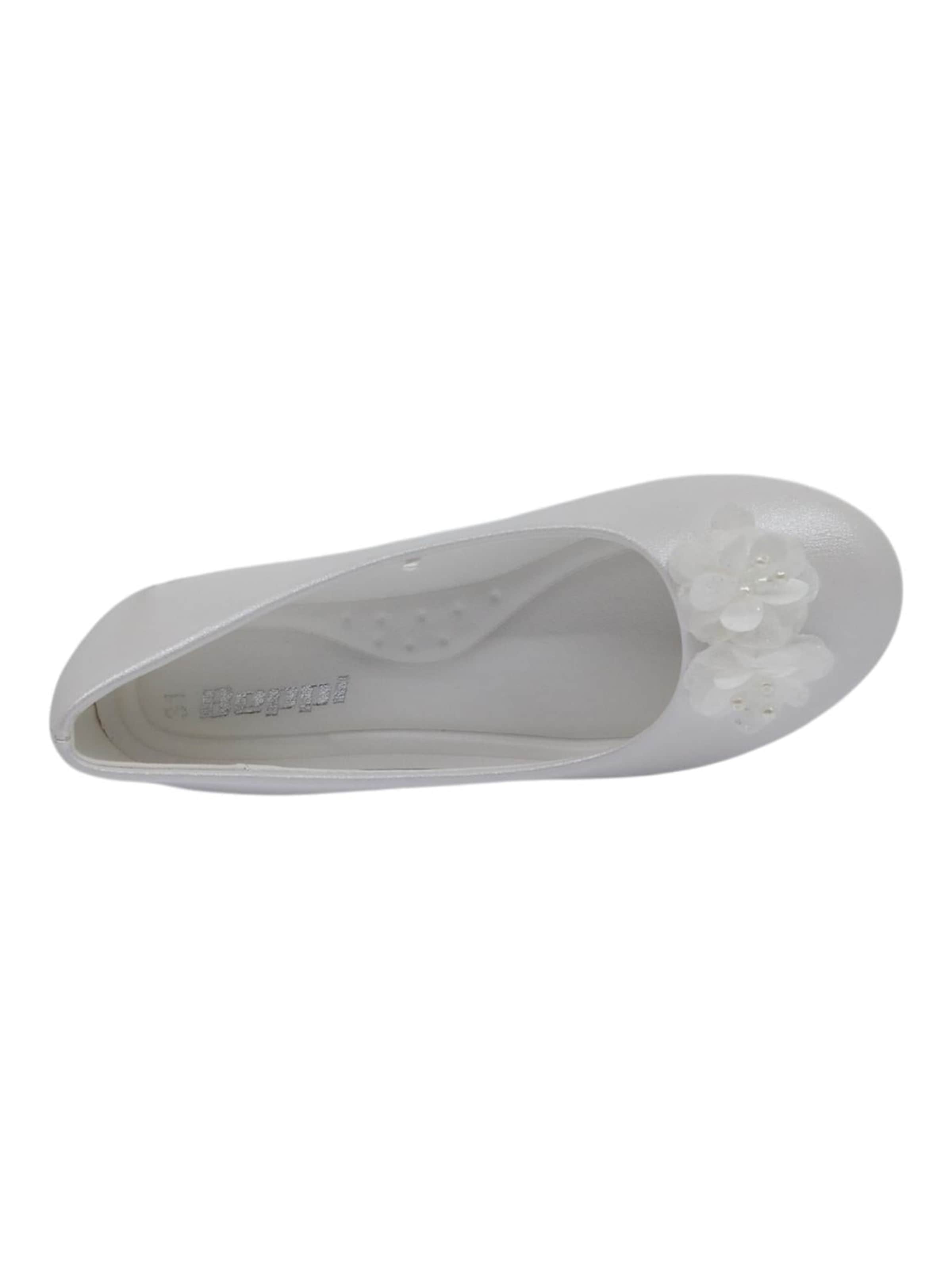 Beppi Ballet Flats 'Bailarina' in White