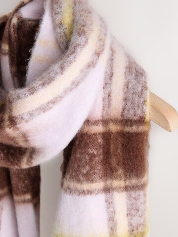 self. Oversized Scarf in Purple