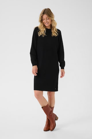 Robes en maille 'CRDela' Cream en noir