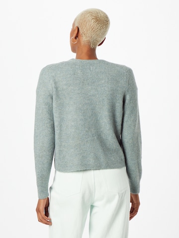 PIECES Knit cardigan 'Ellen' in Blue