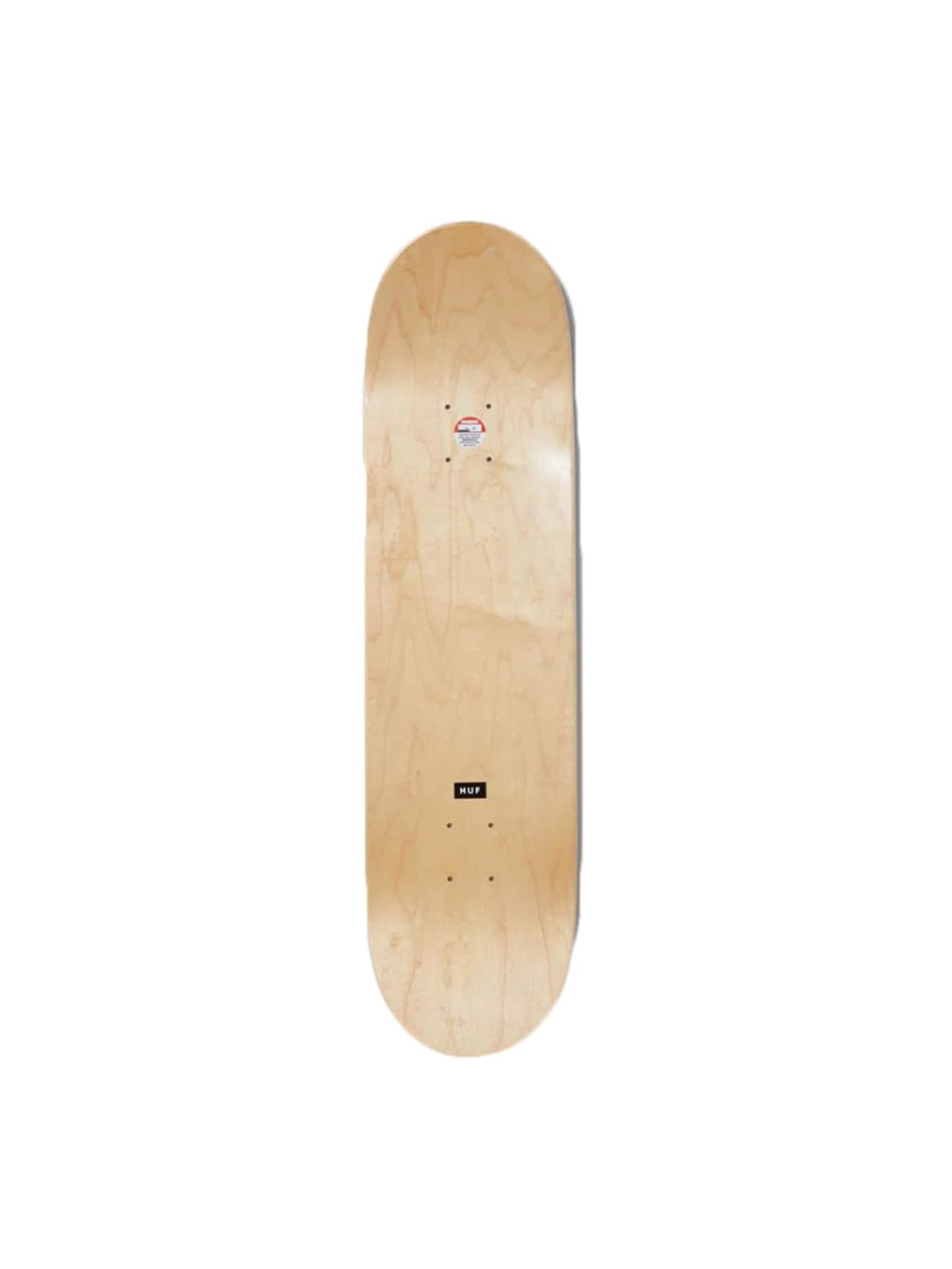 HUF Skateboard 'On The Cob Deck Natural' in Wit