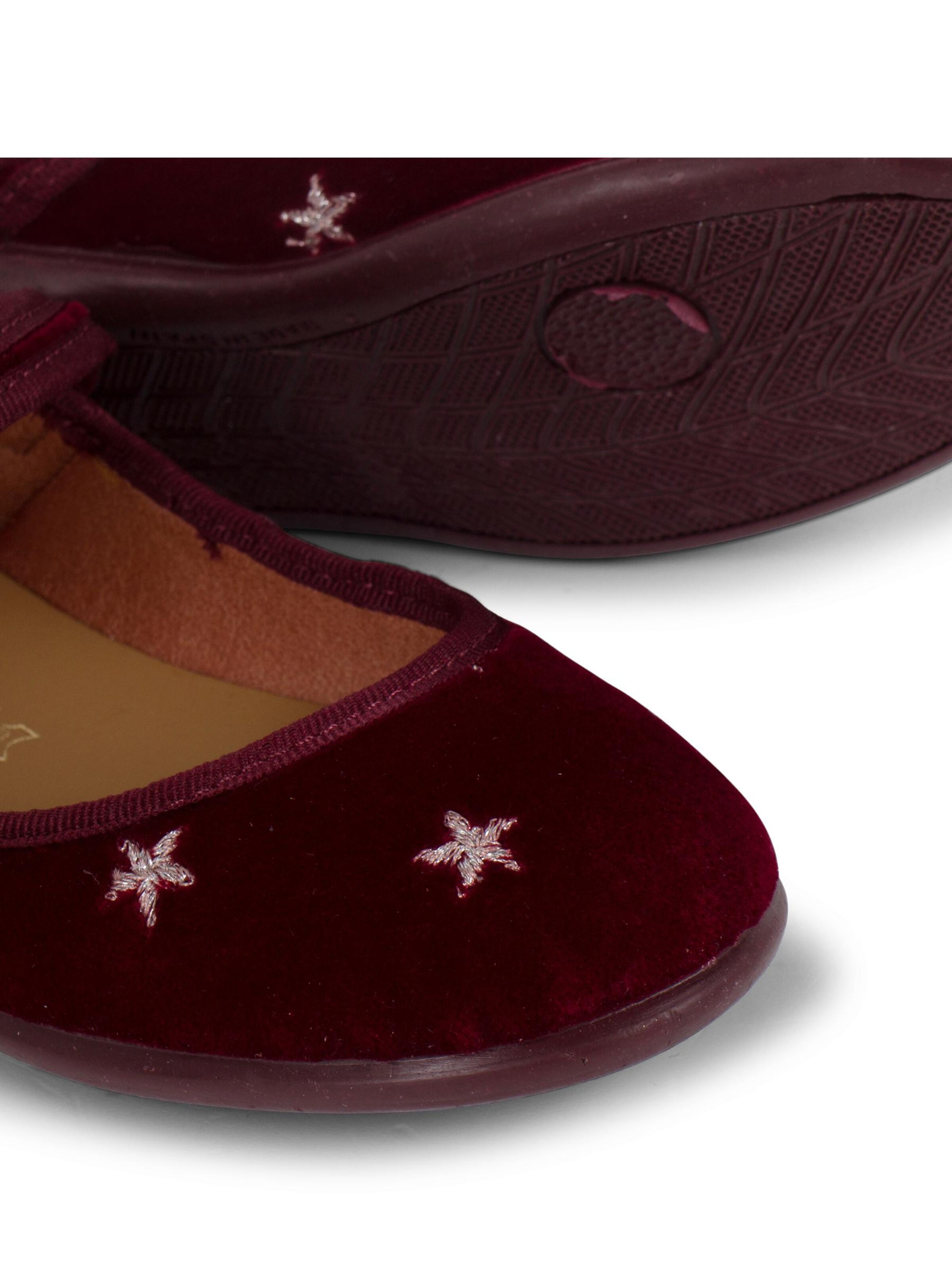 Pisamonas Ballet Flats in Red