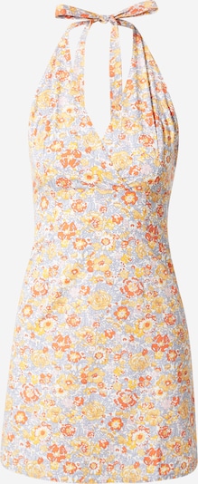 Rochie de vară 'PRISCILLA' NEON & NYLON pe albastru deschis / portocaliu caisă / corai / alb, Vizualizare produs