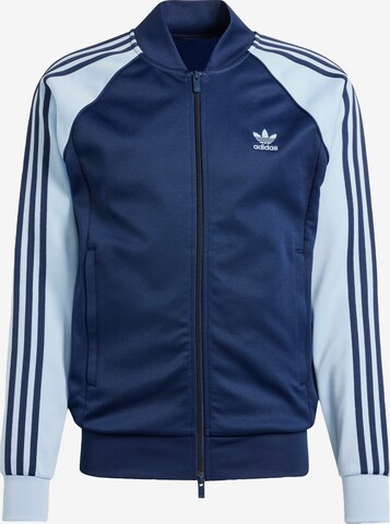 ADIDAS ORIGINALS Sweatjakke 'Adicolor Classics Sst' i blå: forside