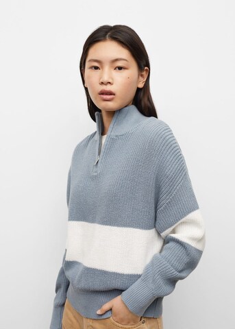 MANGO TEEN Sweater in Blue: front