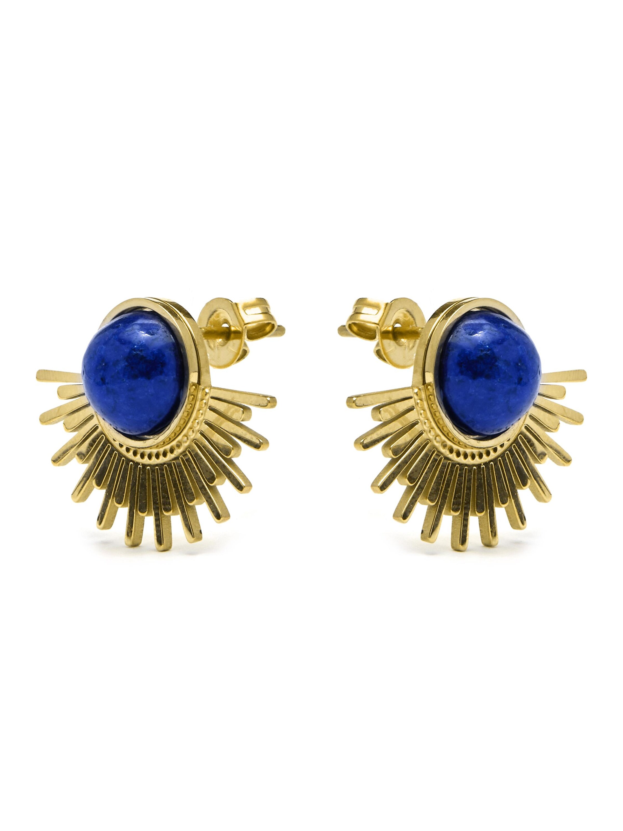 Luxenter Ohrringe 'Viwing' in Blau