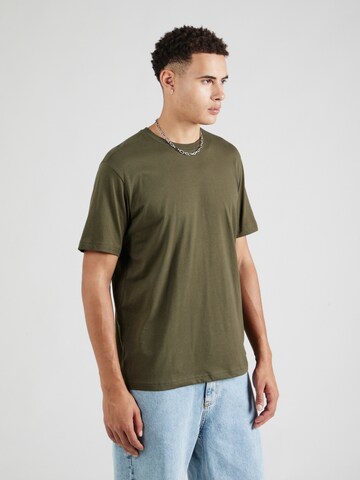 Champion Authentic Athletic Apparel Shirt in Groen: voorkant