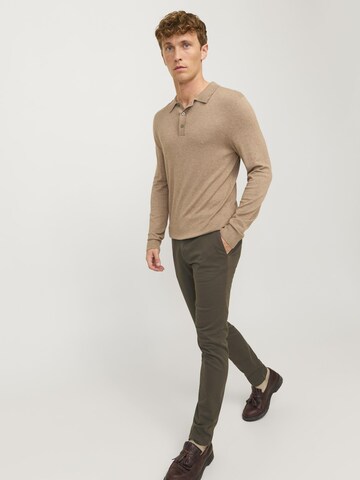 JACK & JONES Slimfit Chino 'JPSTMarco JJArthur' in Bruin