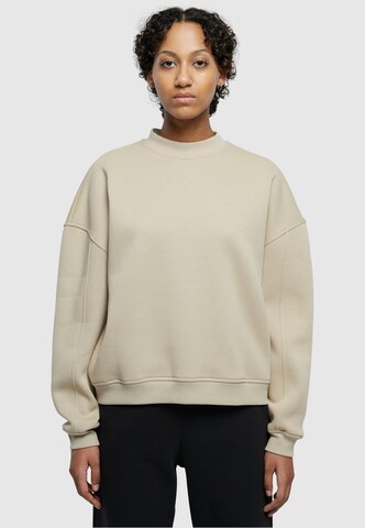 Sweat-shirt Urban Classics en beige : devant