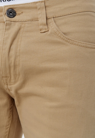 INDICODE JEANS Regular Pants 'Villeurbanne' in Beige
