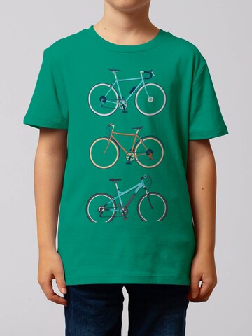 watabout.kids Shirt '3 Fahrräder' in Green