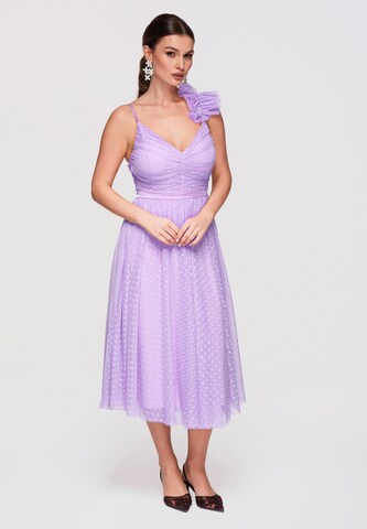Robe de soirée Ombre en violet