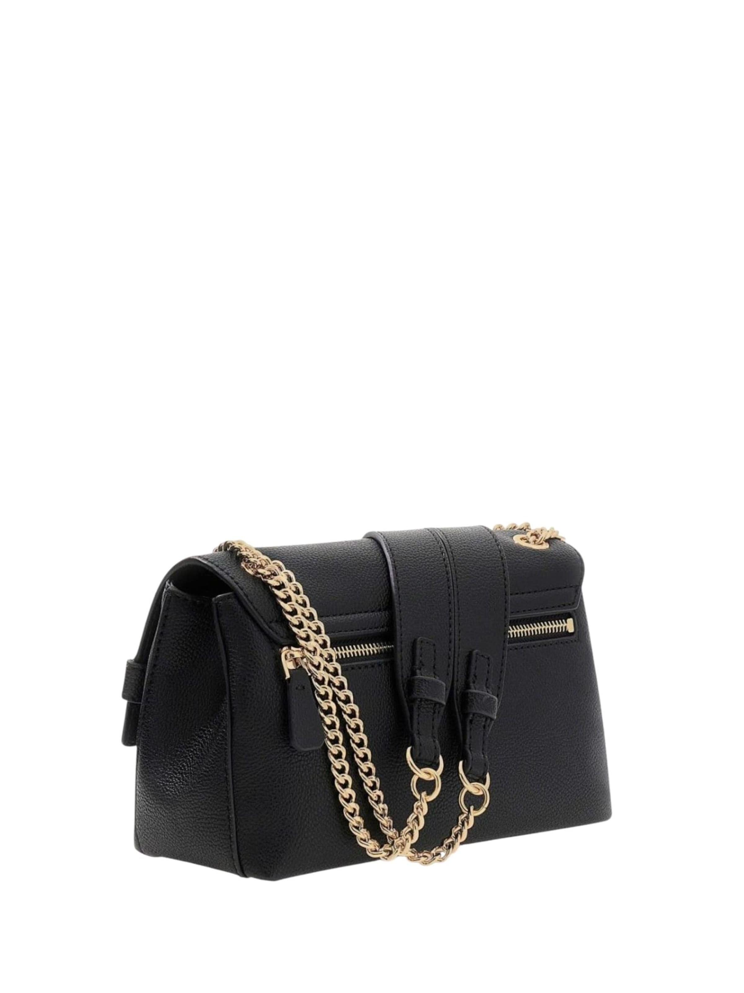 GUESS Crossbody bag 'Guess Sac Bandoulière Noelle Girlfriend Sa Black' in Black