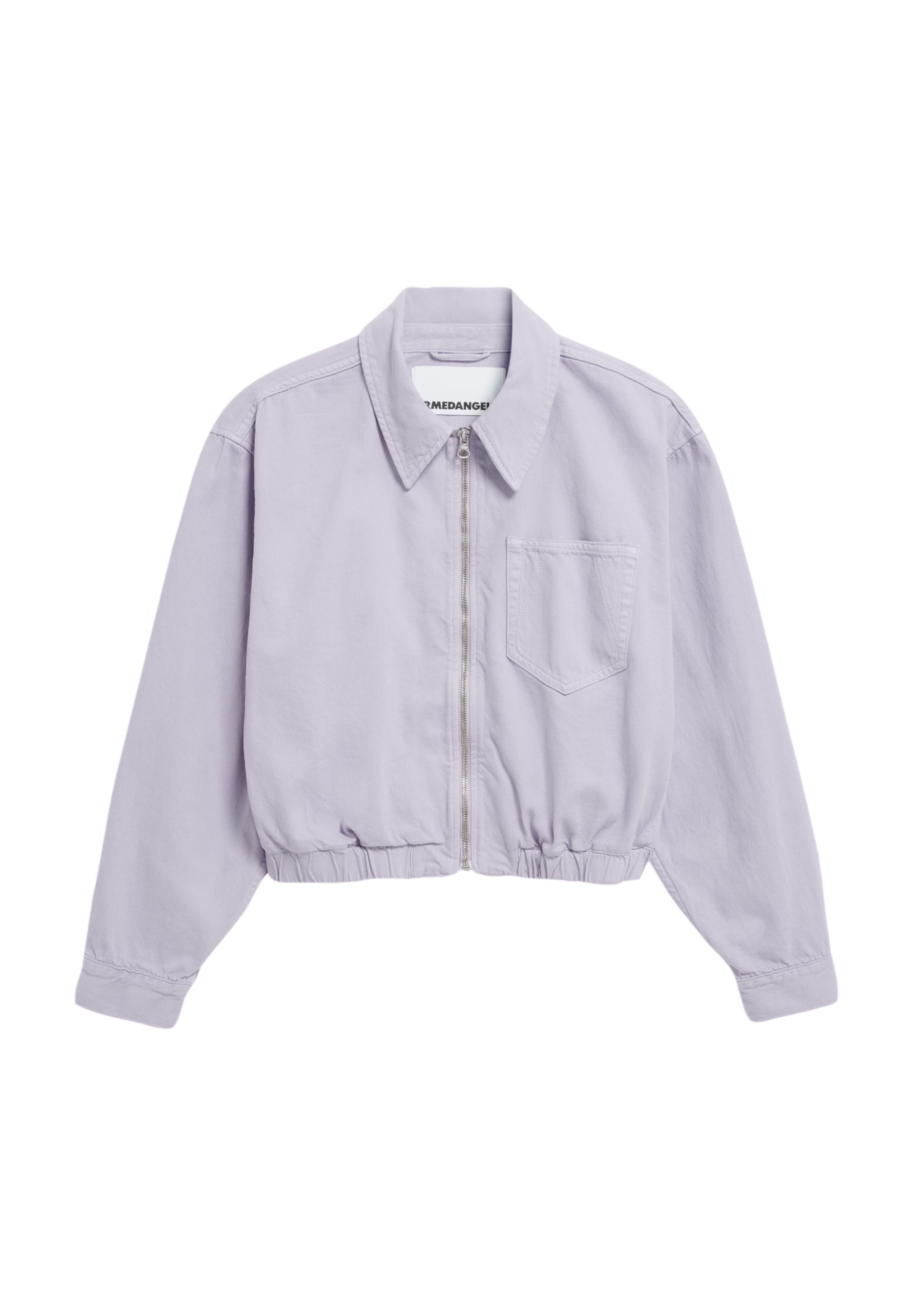 ARMEDANGELS Jeansjacke CAARSTA in Lila: Vorderseite