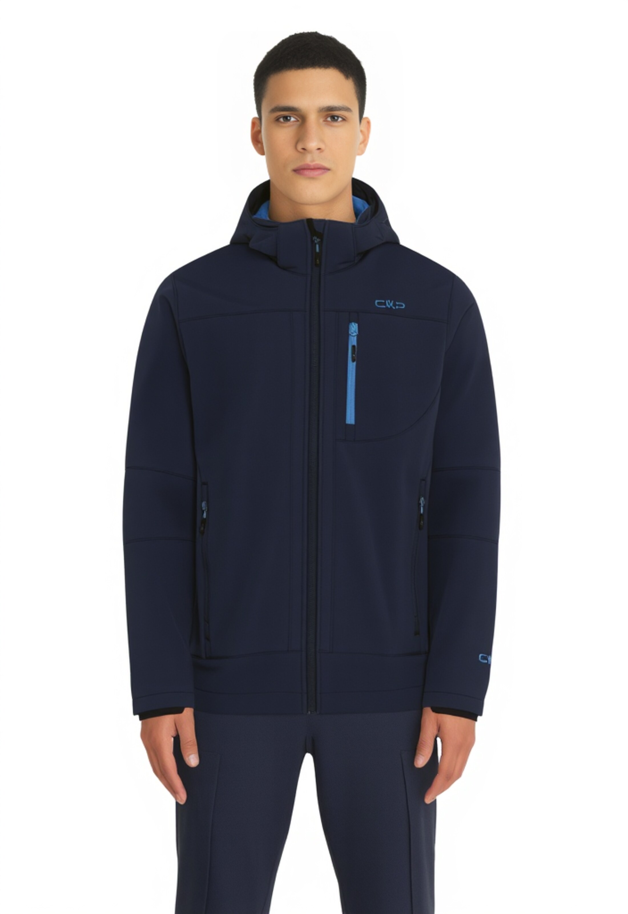 CMP Outdoor jacket in Blue: front