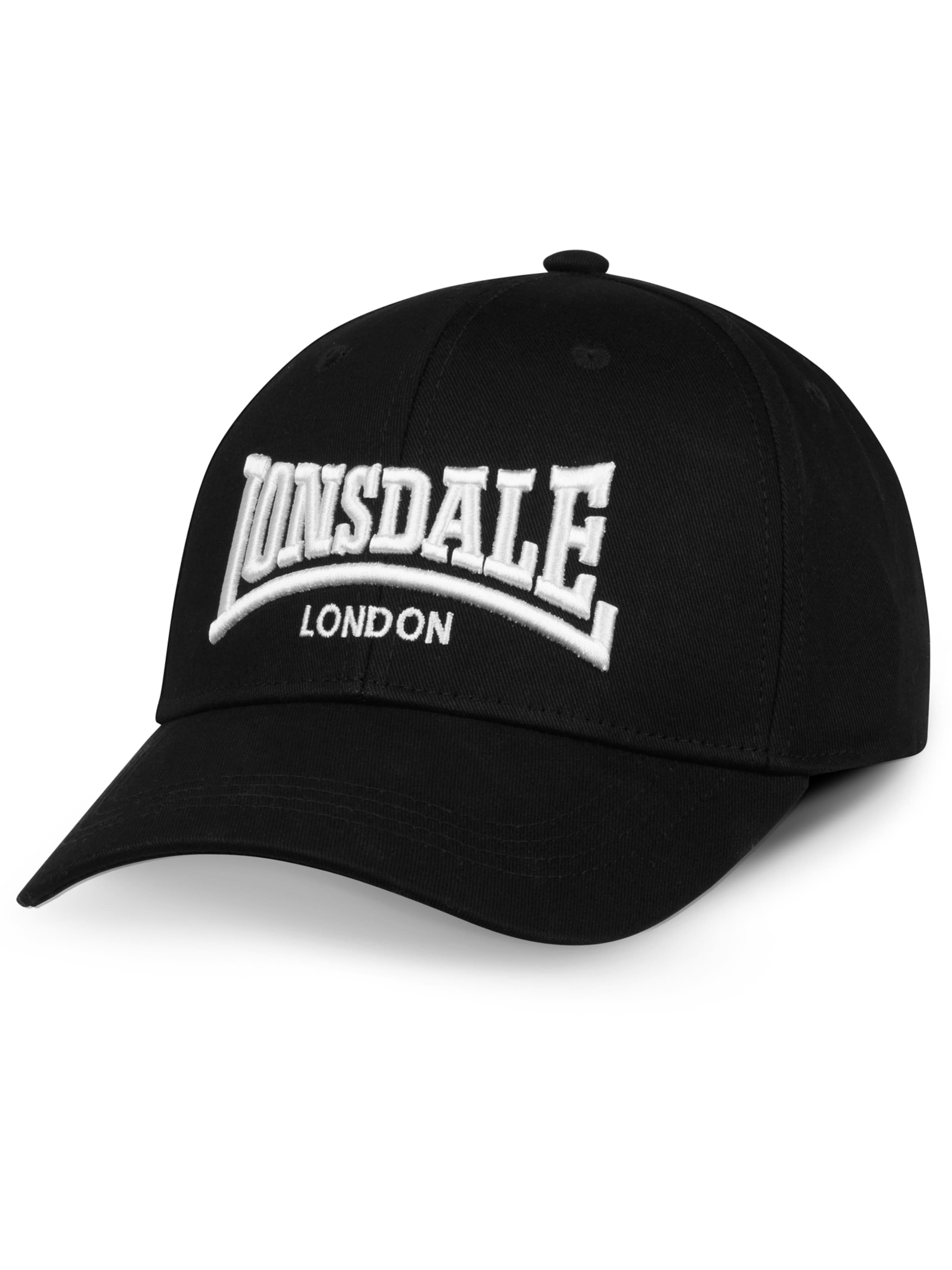 Casquette 'Flixton' LONSDALE en noir : devant